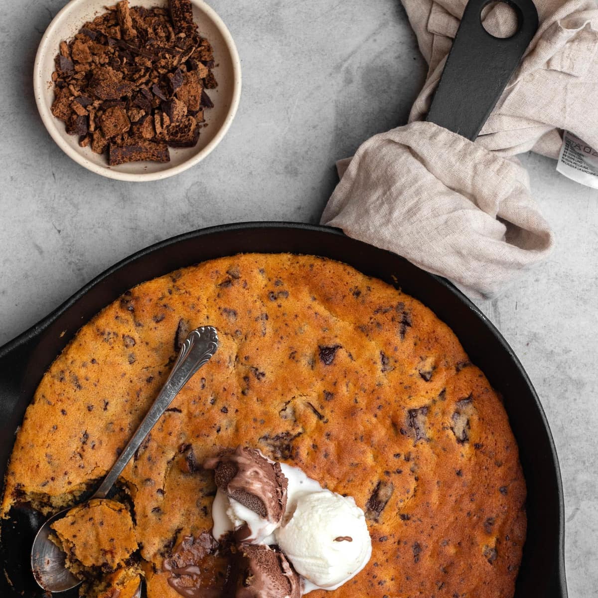 Skillet cookie