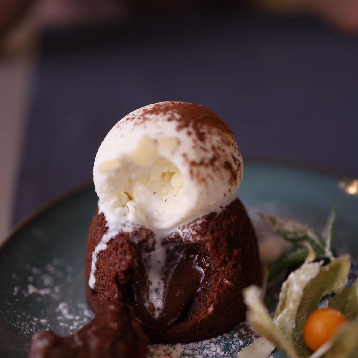 Chocolate lava cake